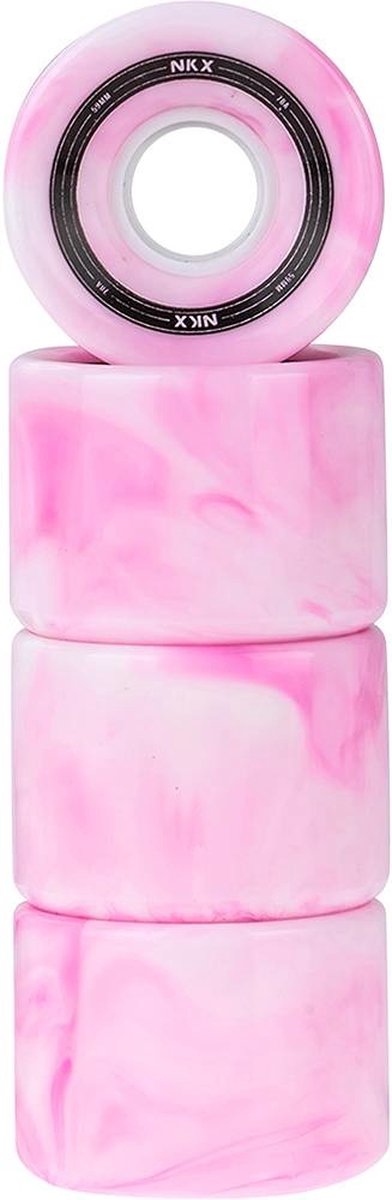 NKX Majestic 59mm Cruiser wielen Pink - White Skateonderdeel kopen online