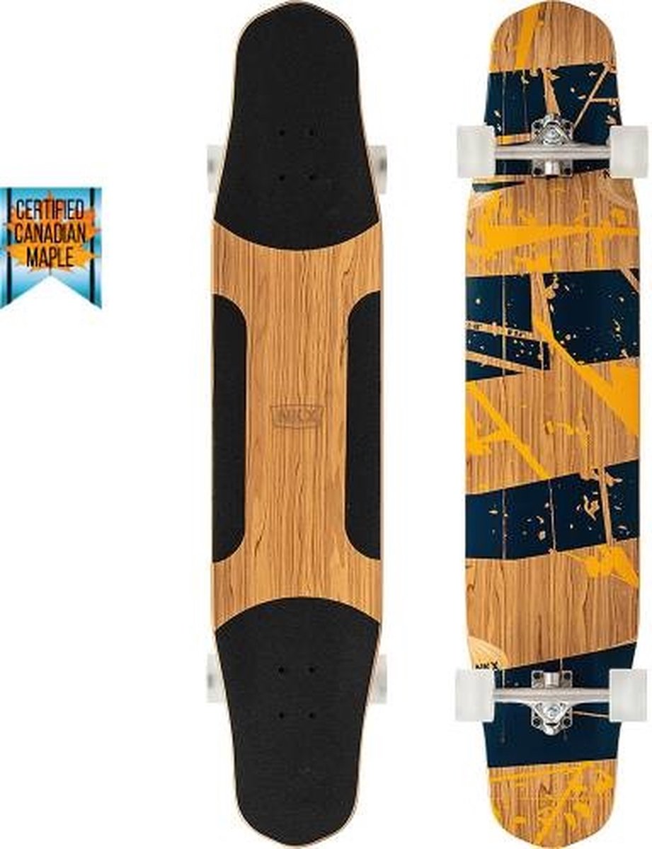 NKX Superior Dancing Longboard 48 Olive Mango Longboard kopen online