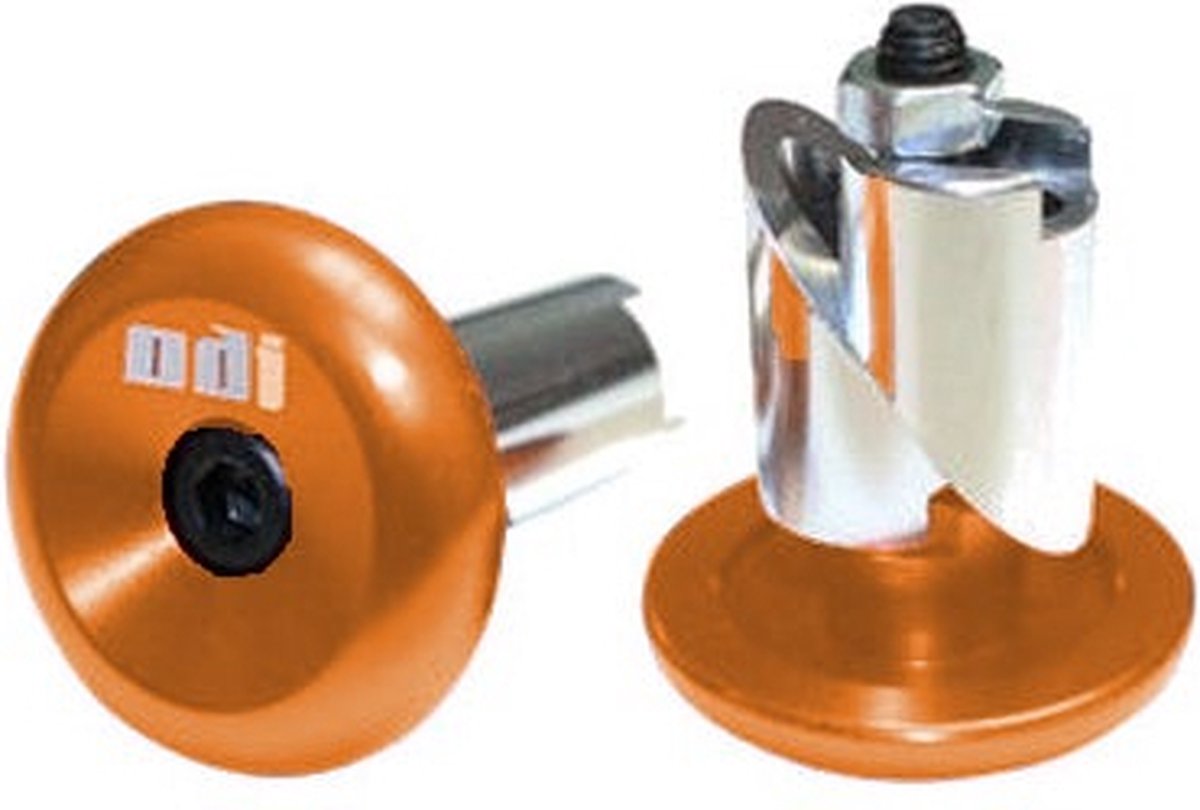 ODI Aluminium Bar Ends Oranje Buitenspeelvoertuigaccessoire kopen online
