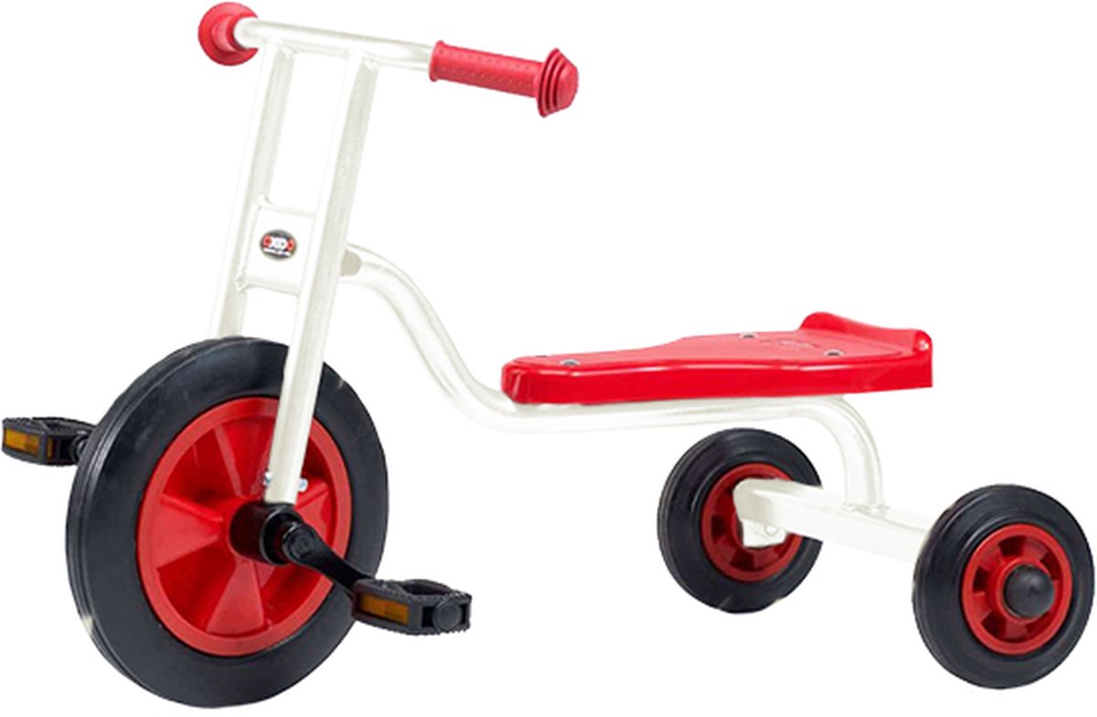 Okido Driewieler Mini, Zithoogte 28 cm Wit Driewieler kopen online