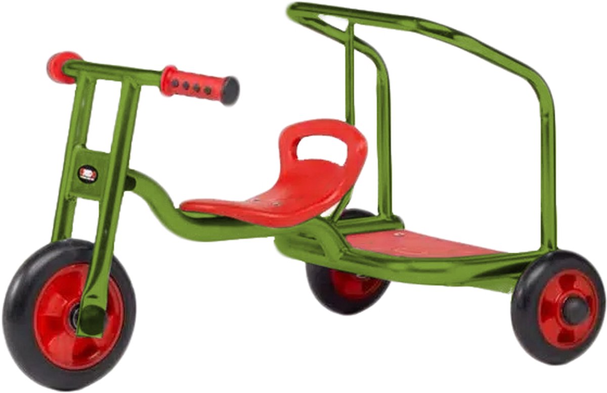 Okido Peuter Loopstrijdwagen Groen Driewieler kopen online