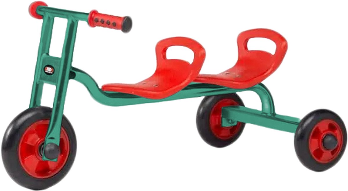 Okido Peuter Looptandem Turquoise Driewieler kopen online