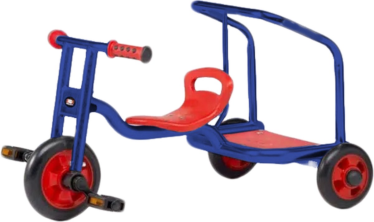 Okido Peuter Strijdwagen Blauw Driewieler kopen online