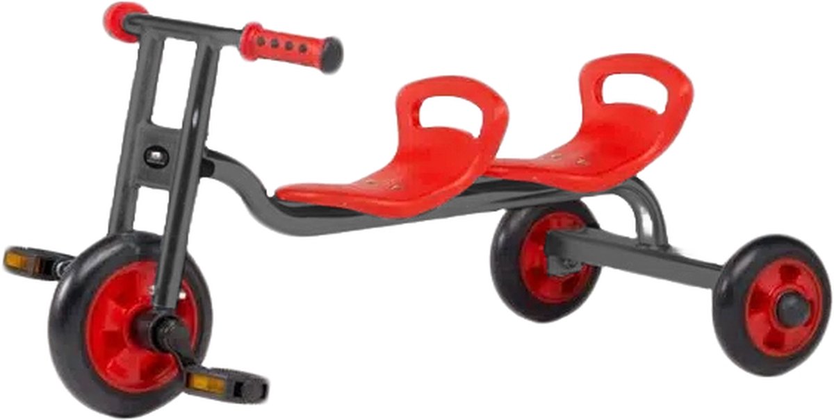 Okido Peuter Tandemfiets Antraciet Driewieler kopen online
