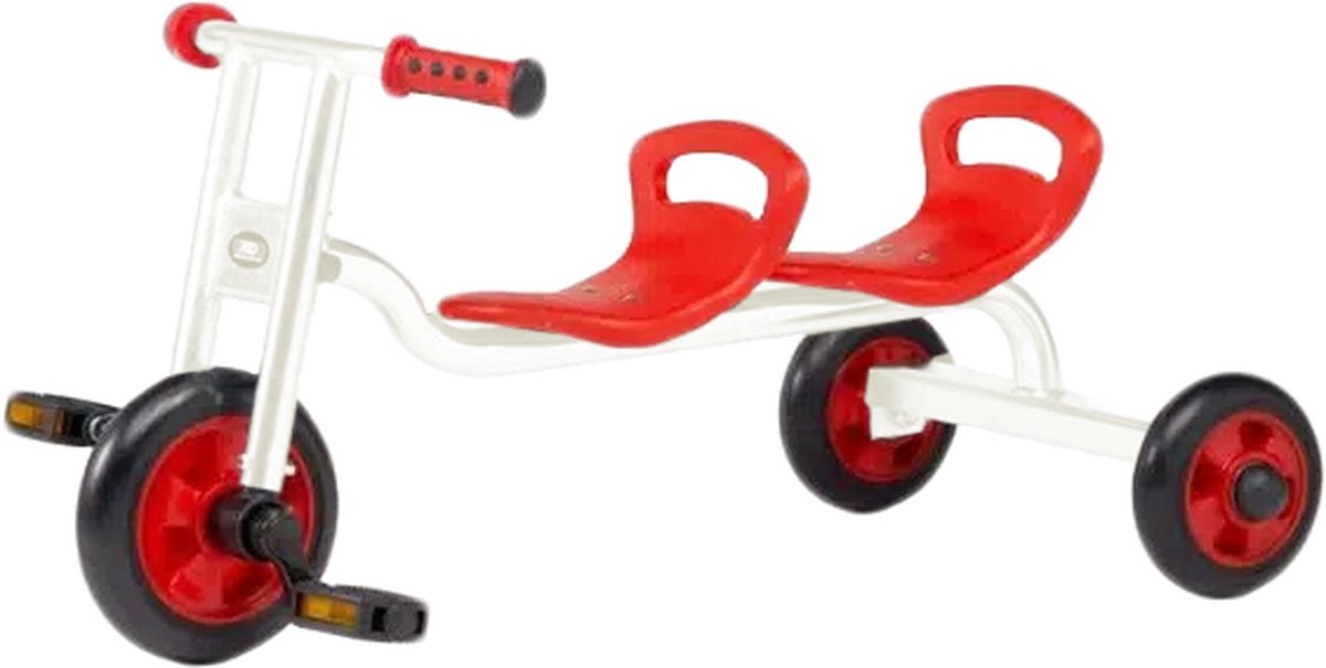 Okido Peuter Tandemfiets Wit Driewieler kopen online