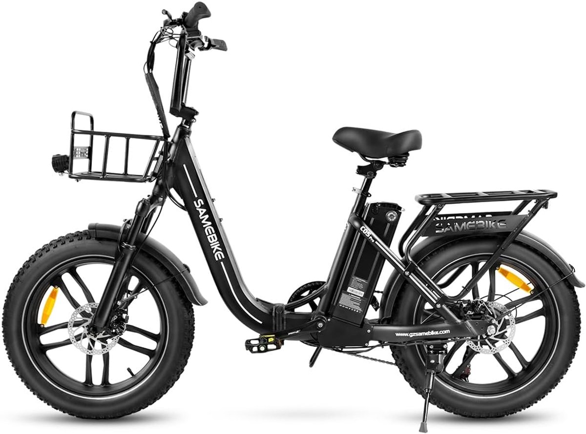 opvouwbare elektrische fiets met 20 4 0 fat banden 36v 13ah lithium 7 versnellingen 25km h