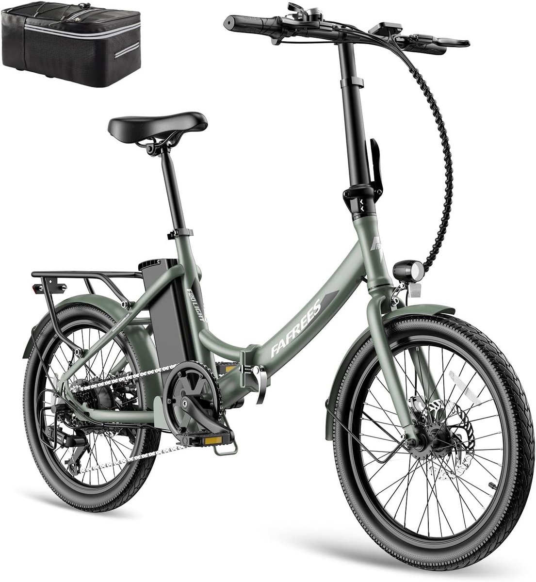 opvouwbare elektrische fiets met 603 wh en 7 versnellingen voor woon werkverkeer e bike tot 90 km