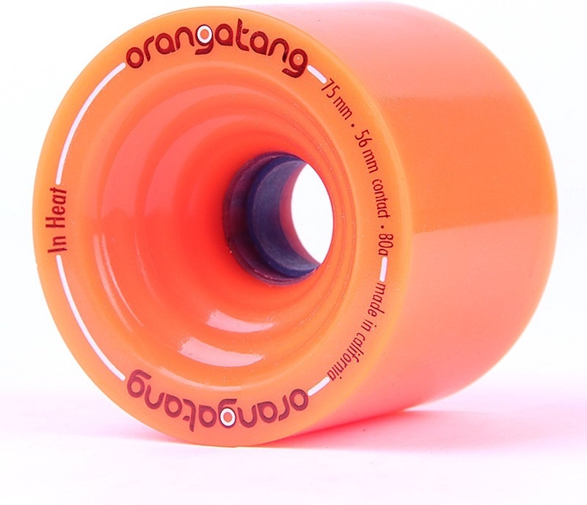 Orangatang in Heat wielen 75mm Orange Longboard kopen online