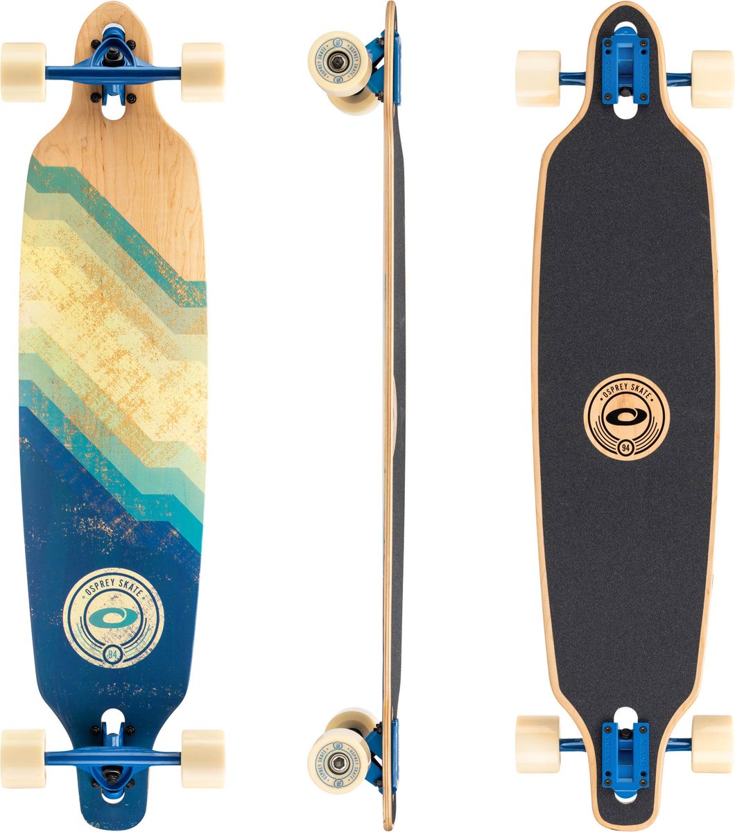 Osprey Slide-Fade 39" Twin Tip Longboard - ABEC 9 Longboard kopen online