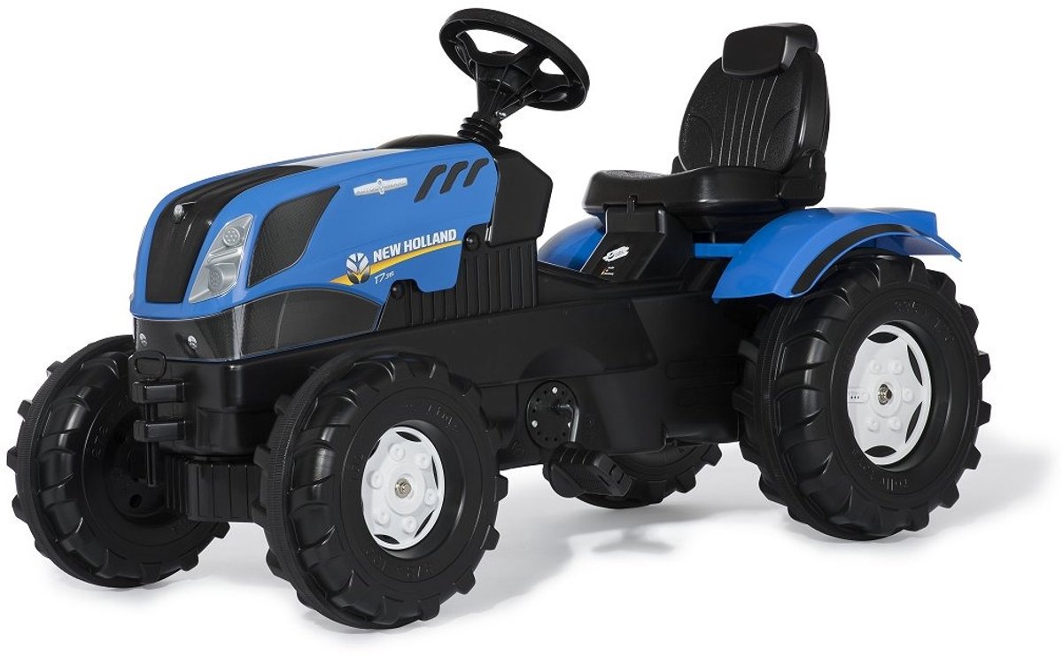 outdoor rolly toys traktor 3 7 new holland loopauto voor kinderen blauw