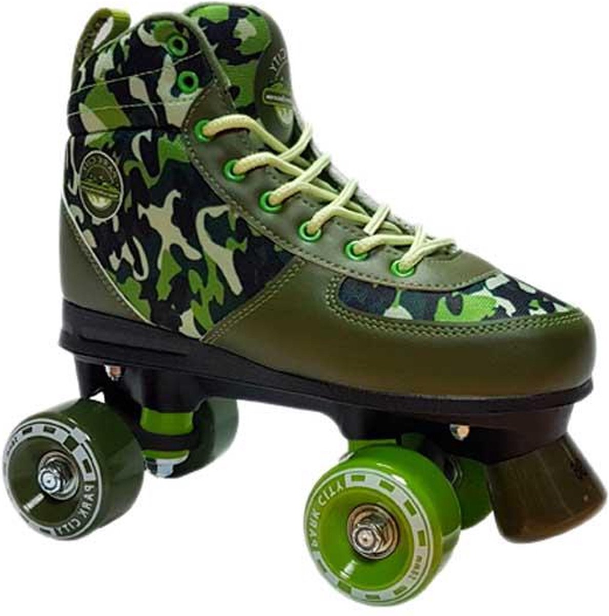 Park City Hanny Camouflage Rolschaatsen Groen EU 31-32 Rolschaatsen kopen online