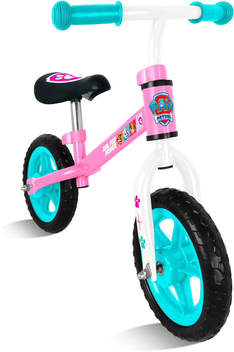 paw patrol girl loopfiets met 2 wielen loopfiets