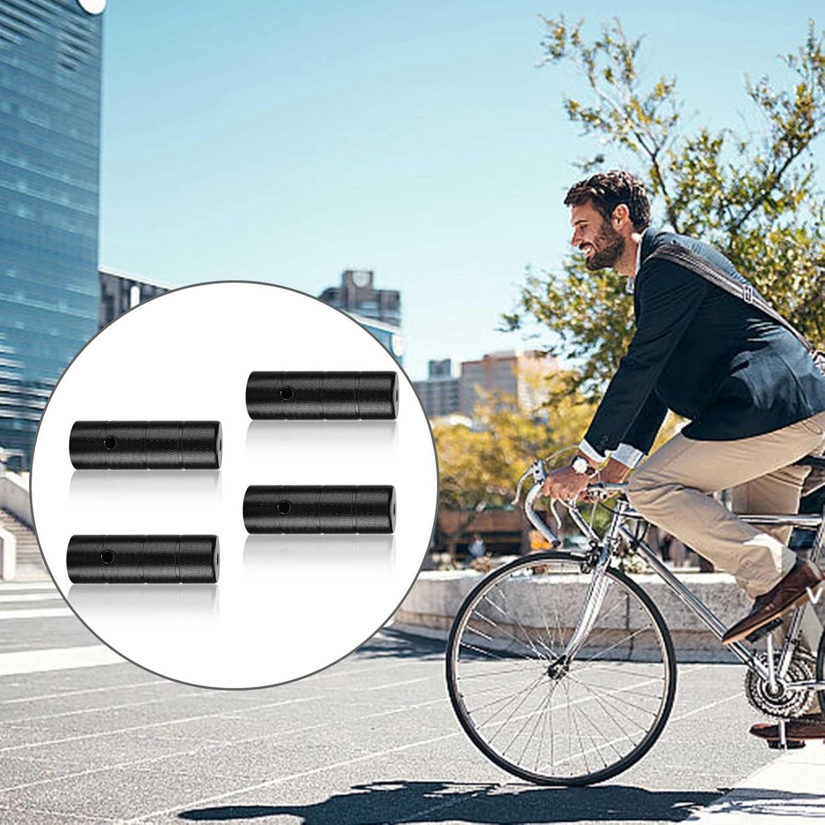 pegs 4 pieces zwart hoogwaardige ijzer bmx pegs geselecteerde materialen eenvoudige installatie fiets voetsteunen geschikt voor racefietsen mountainbikes bmx fietsen