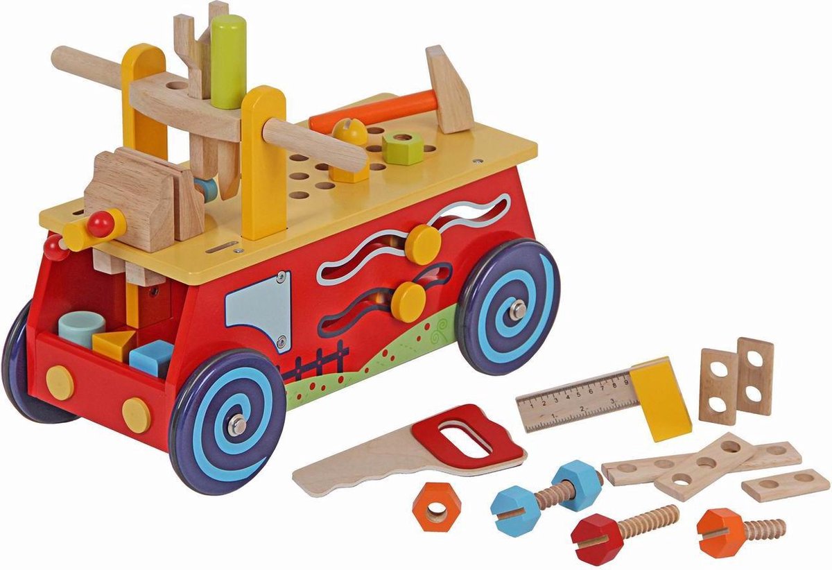 Playwood - Loopauto werkbank Loopauto kopen online
