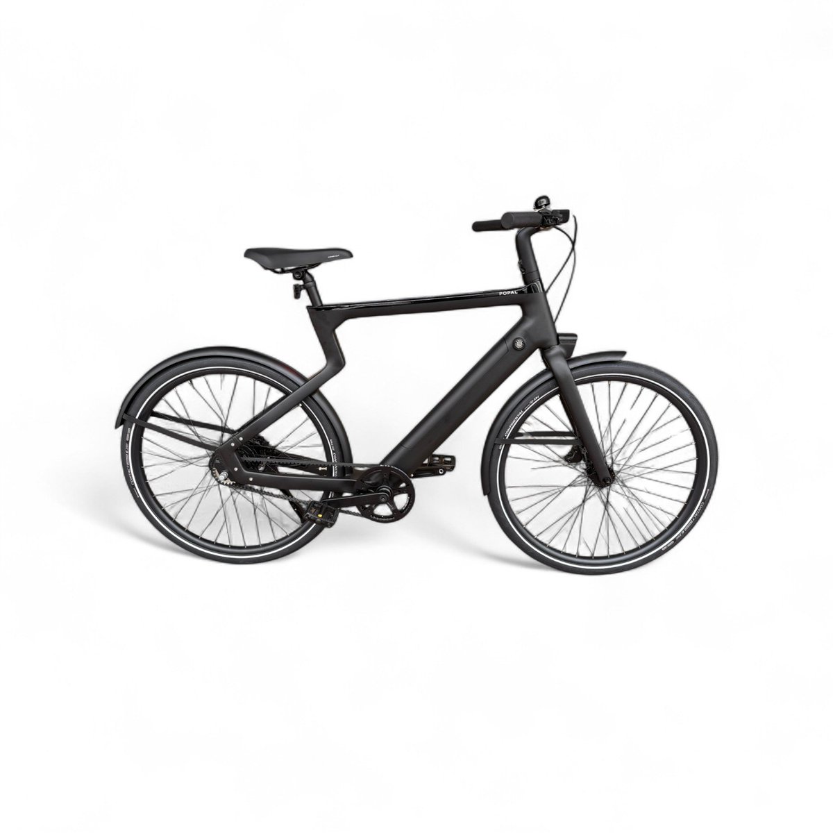 Popal Era 2025 - Elektrische Stadsfiets - Mat Zwart - 28 inch - Belt Drive - Accu 504Wh (36V, 14Ah) - 250W (40Nm) Bafang Achterwielmotor - Hydraulische Remmen Fiets (elektrisch) kopen online