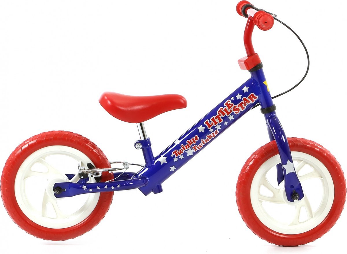 Popal - Twinkle - Star Loopfiets - Loopfiets - balance bike - kleuterfiets - kinderfiets - leerfiets - 12 inch Loopfiets kopen online