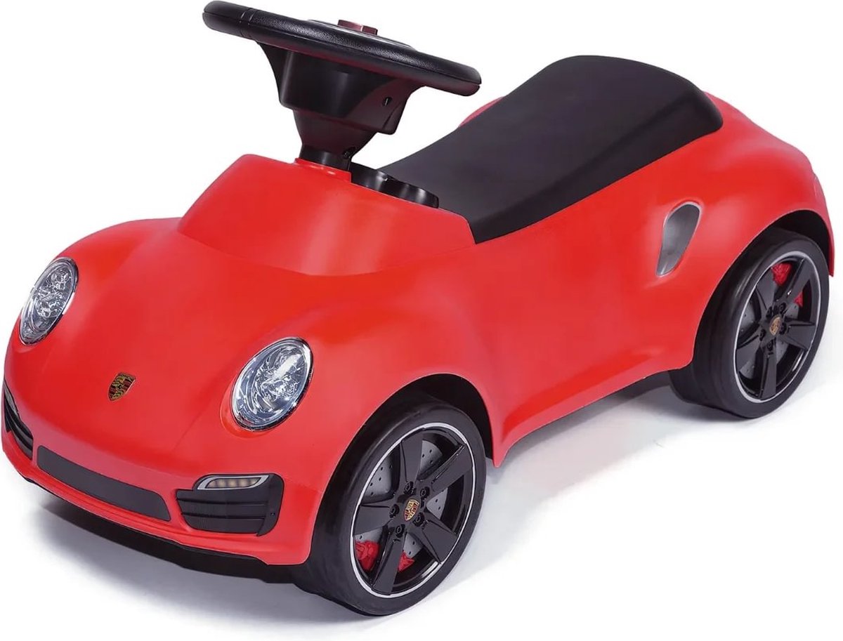 porsche 911 loopauto voor kinderen tot 3 jaar rood