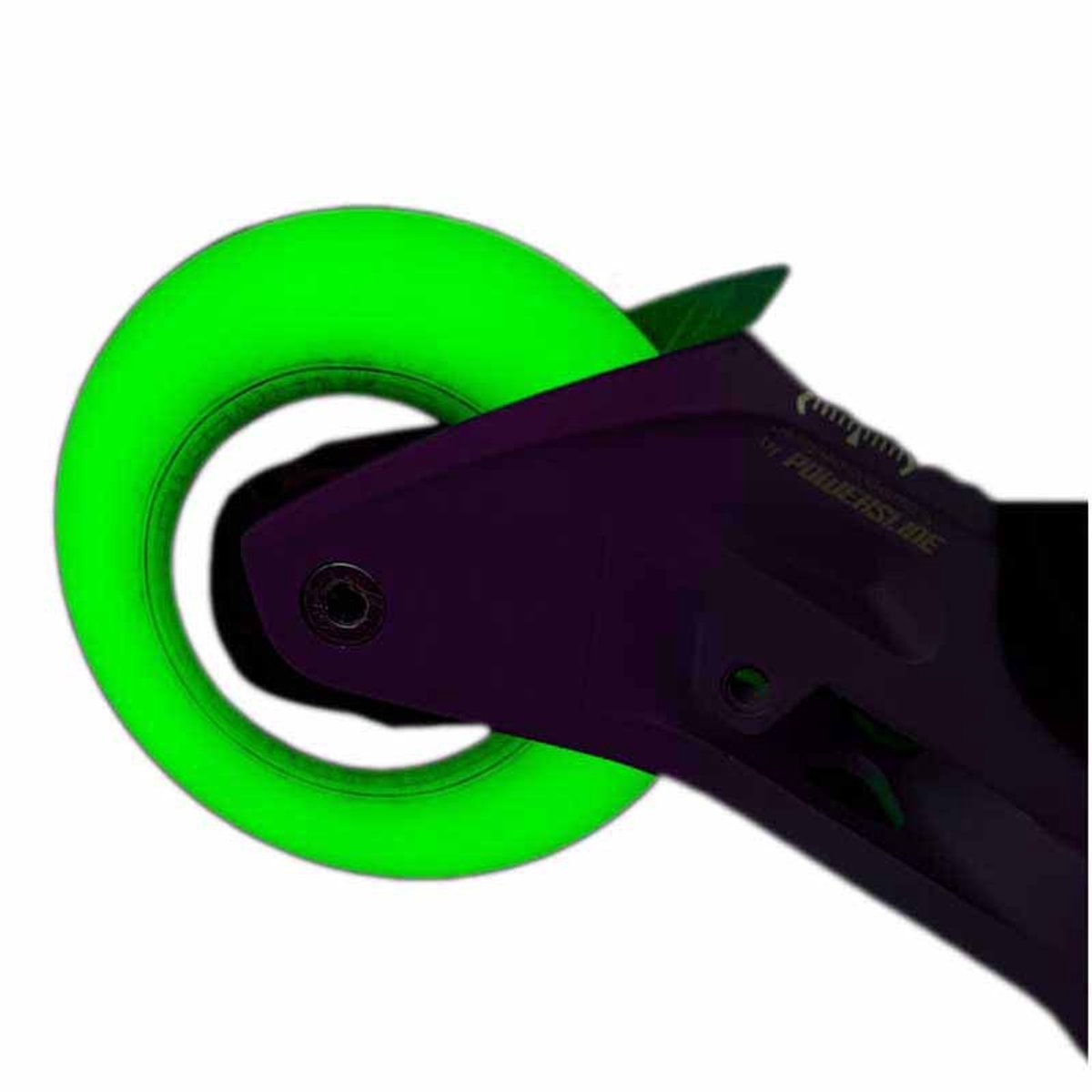 Powerslide Neons Schaatswielen 4 Eenheden Groen 80 mm - 85A Skateonderdeel kopen online