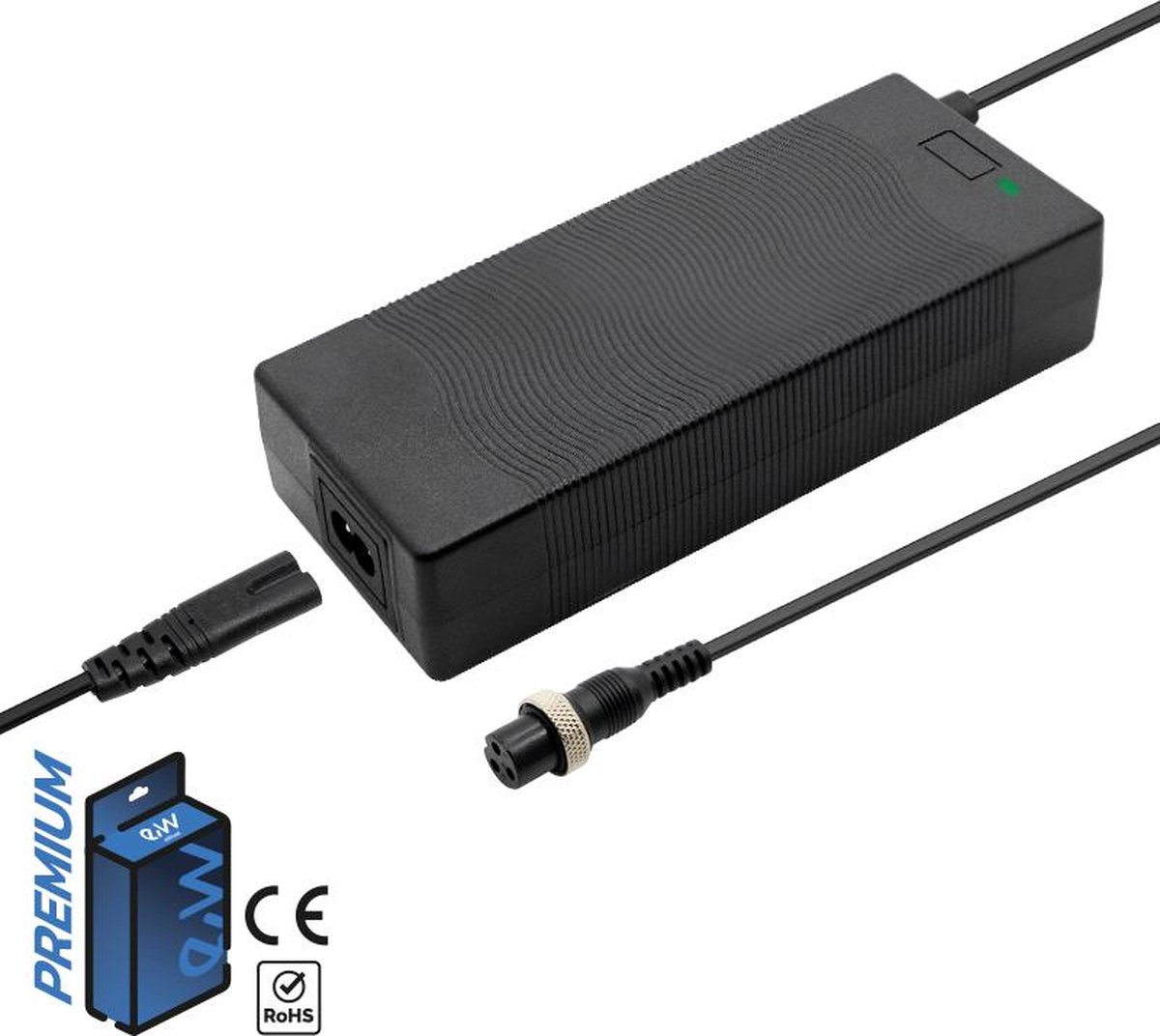 premium oplader voor elektrische step 48v 2a 54 6v gx16 connector