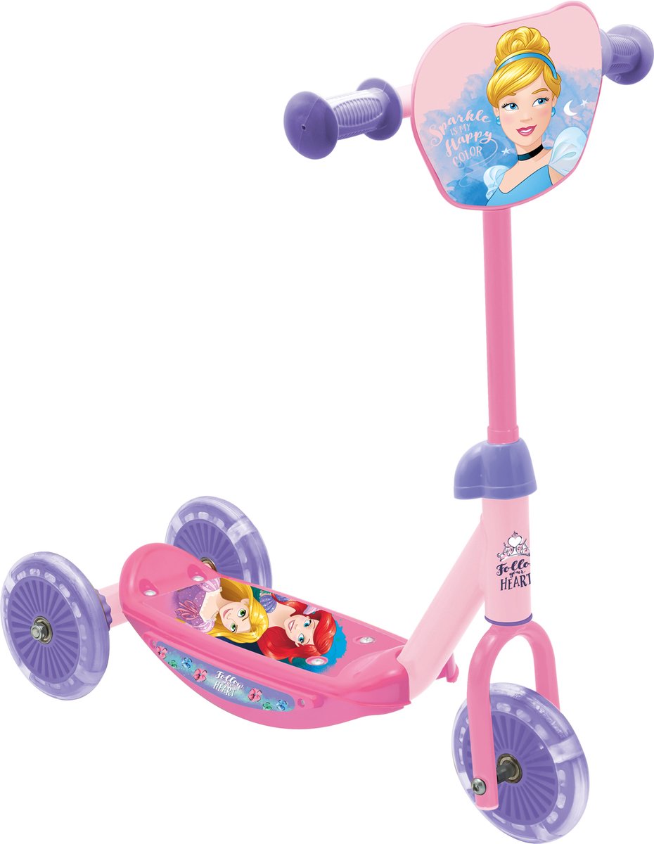princess kinderstep met 3 wielen