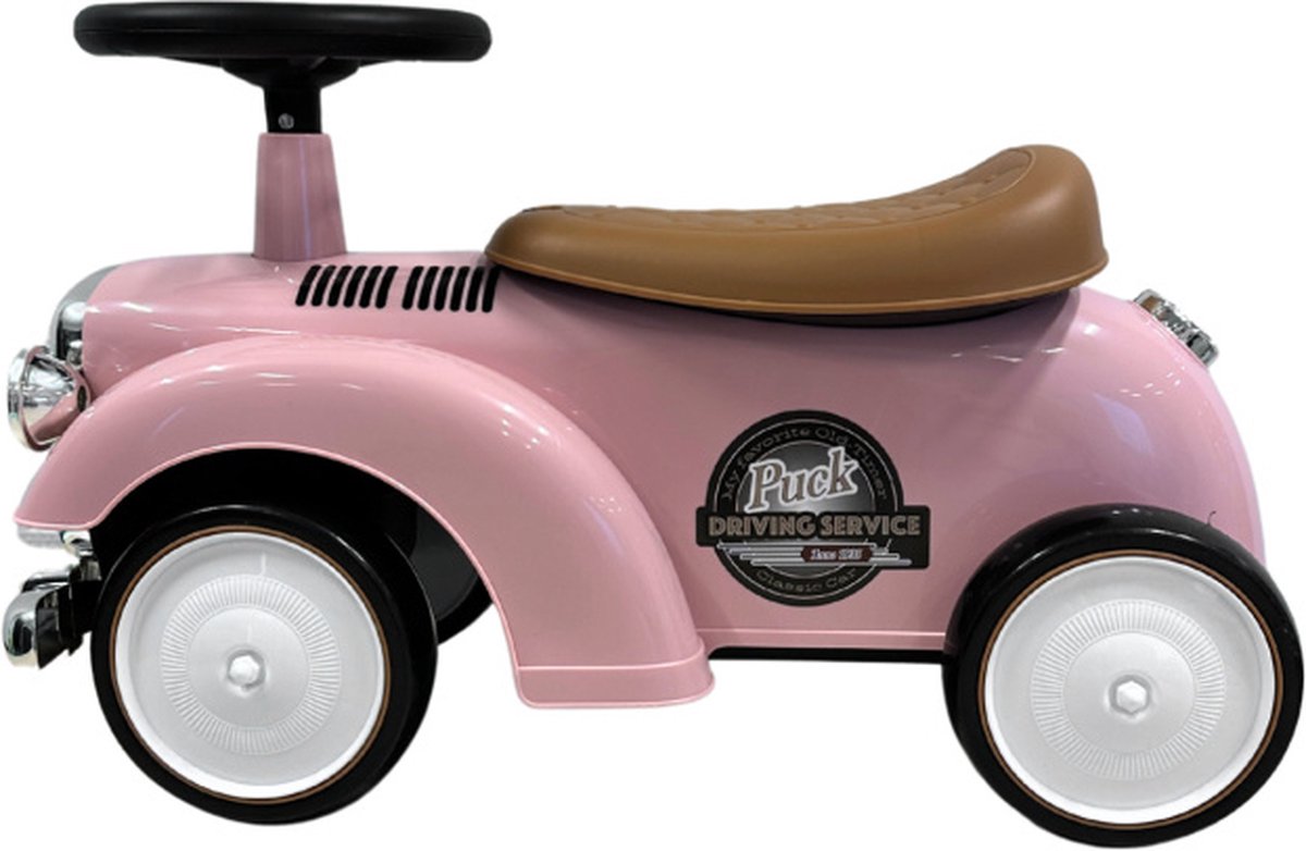 Puck Classic Loopauto - Lichtroze Loopauto kopen online