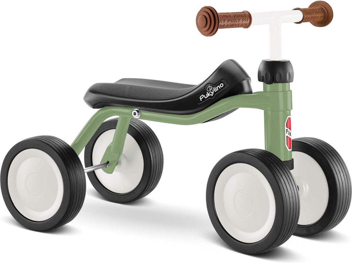 Puky Pukylino loopfiets retro groen - 1 jaar - jongens en meisjes Loopfiets kopen online
