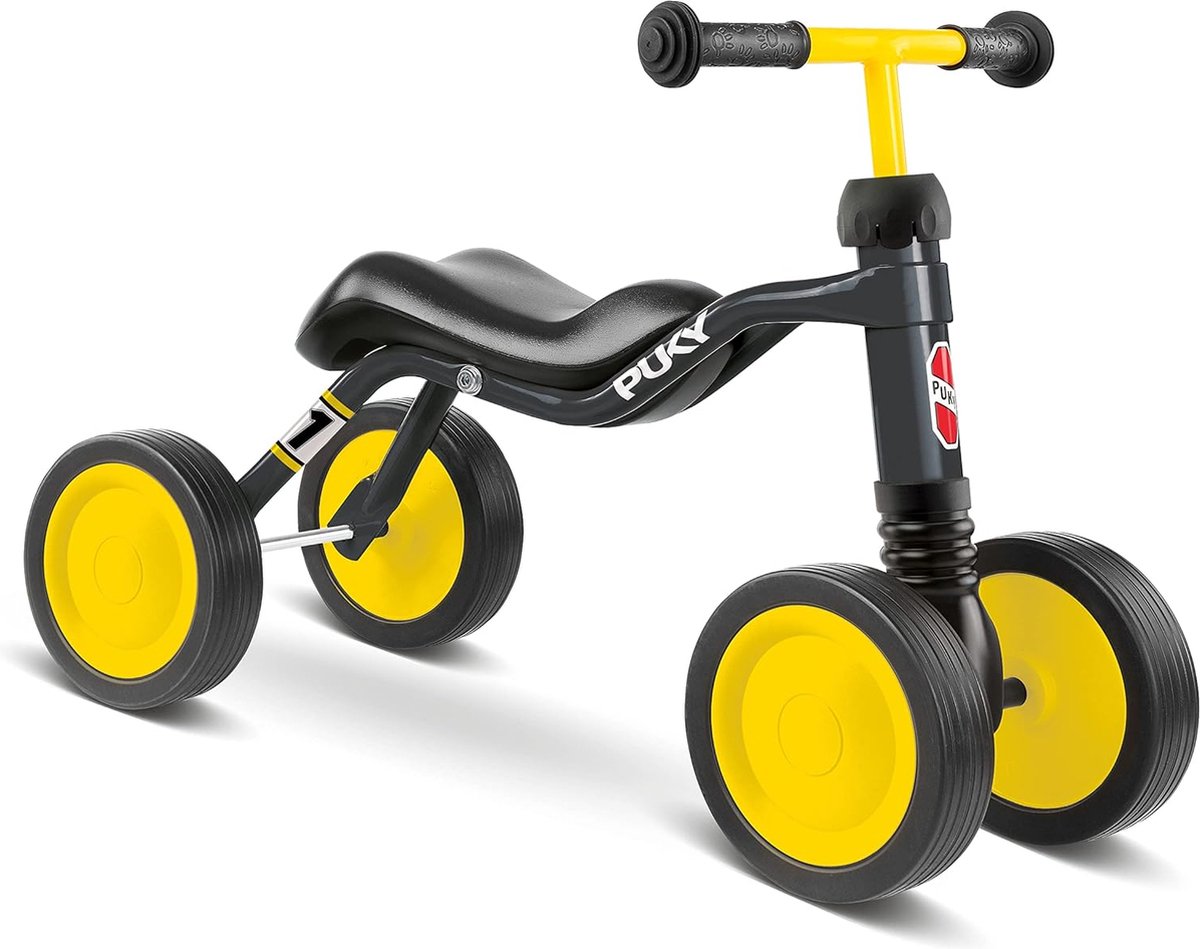 PUKY Wutsch - Anthraciet / Geel (3033) Loopfiets kopen online