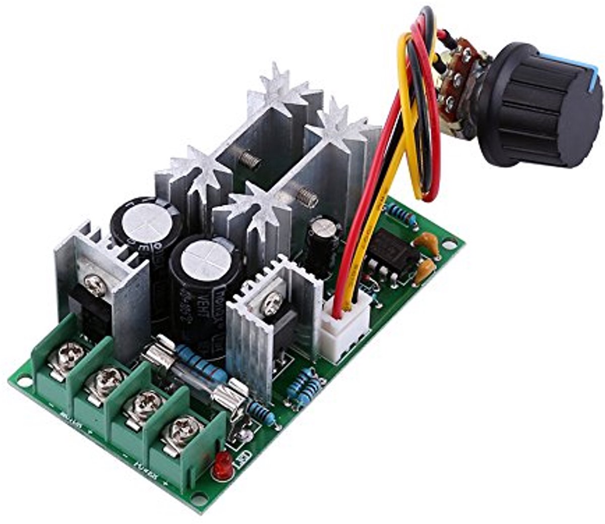 PWM Snelheidsregelaar 20A DC 10-60V - Snelheidscontroller voor Motoren Loopmotor kopen online