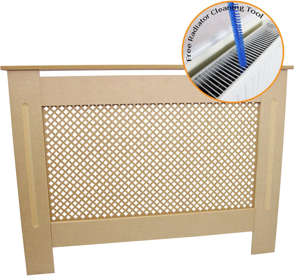 Radiator Cover MDF Unfinished 1115mm Radiator onderdeel en accessoire kopen online