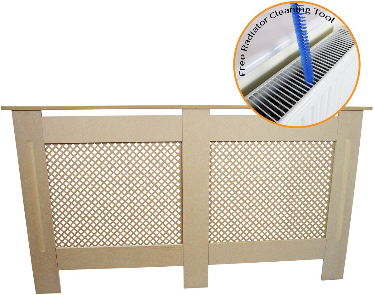 Radiator Cover MDF Unfinished 1515mm Radiator onderdeel en accessoire kopen online