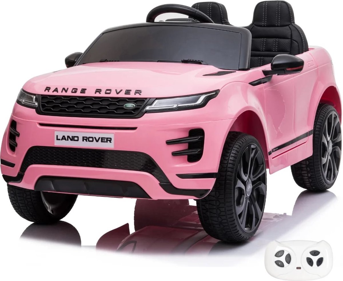 Range Rover Evoque - Elektrische Kinderauto 12V - 2 tot 6 jaar - Roze Accuvoertuig kopen online