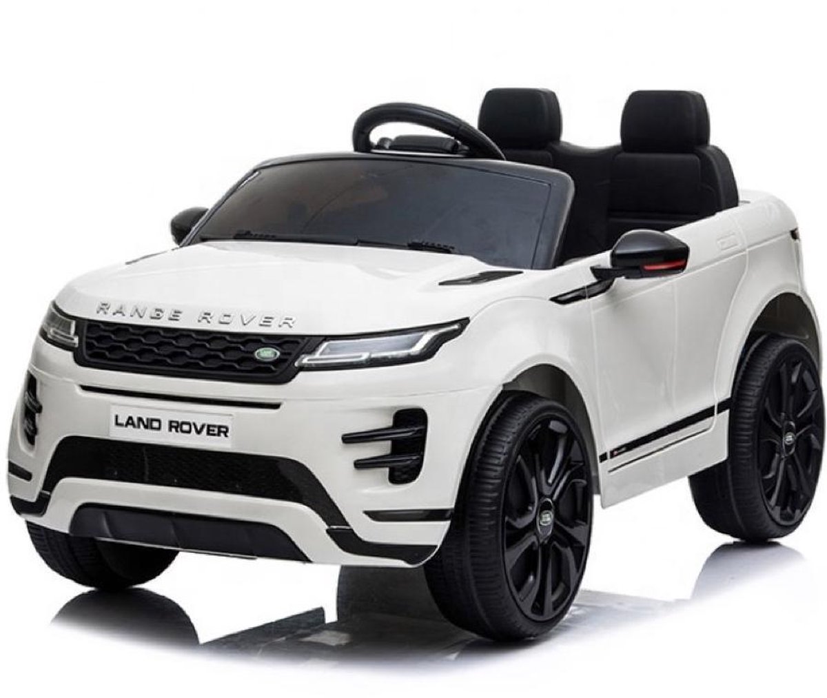 Range Rover Evoque Elektrische Kinderauto Accu Auto met Bluetooth en Afstandsbediening (Wit) Accuvoertuig kopen online