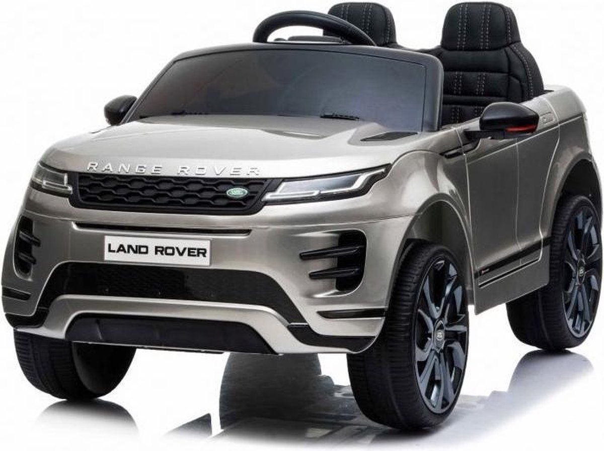 range rover evoque zilver 12v kinderauto
