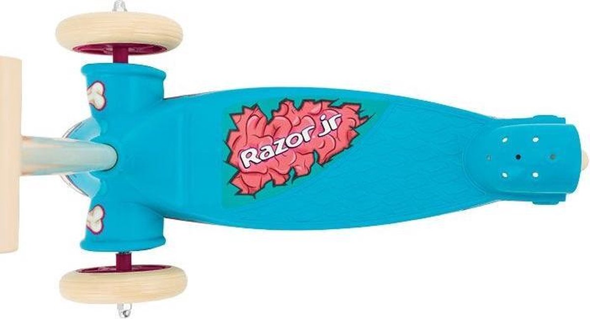 razor step zombie kix step jongens turquoise