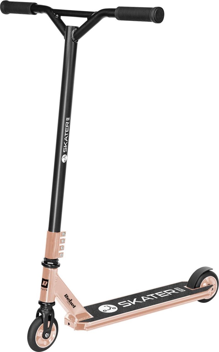 Rebel ZAB0120G - ‘Skater Pro‘ freestyle stuntstep, goud Step kopen online