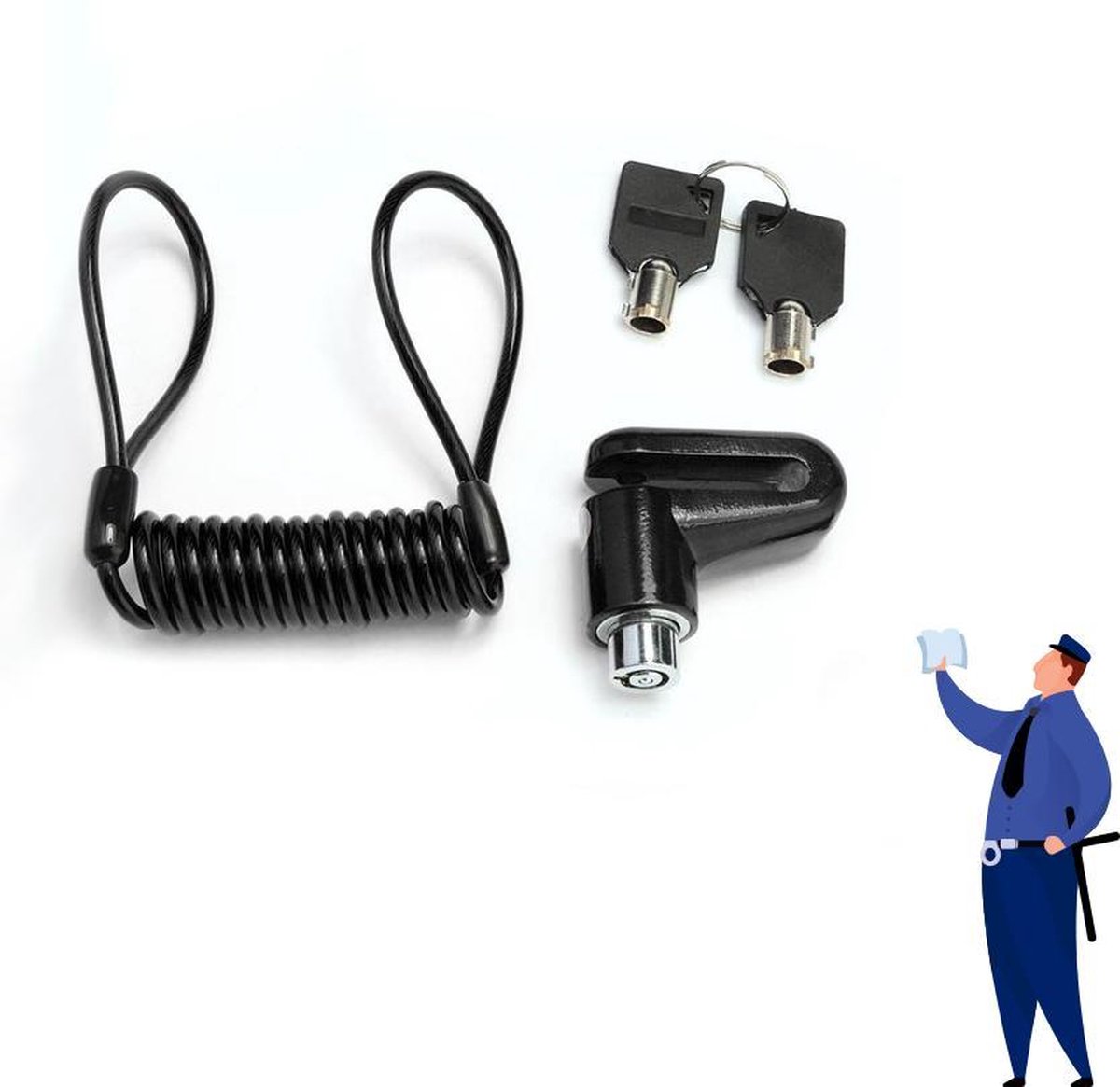Remschijf slot voor Xiaomi Mijia M365 (PRO) - M365 Accessoires - Elektrische step - Phaewo X9 - Slot voor remschijf - Motorslot - Makkelijk bevestigen - Zwart Buitenspeelvoertuigaccessoire kopen online