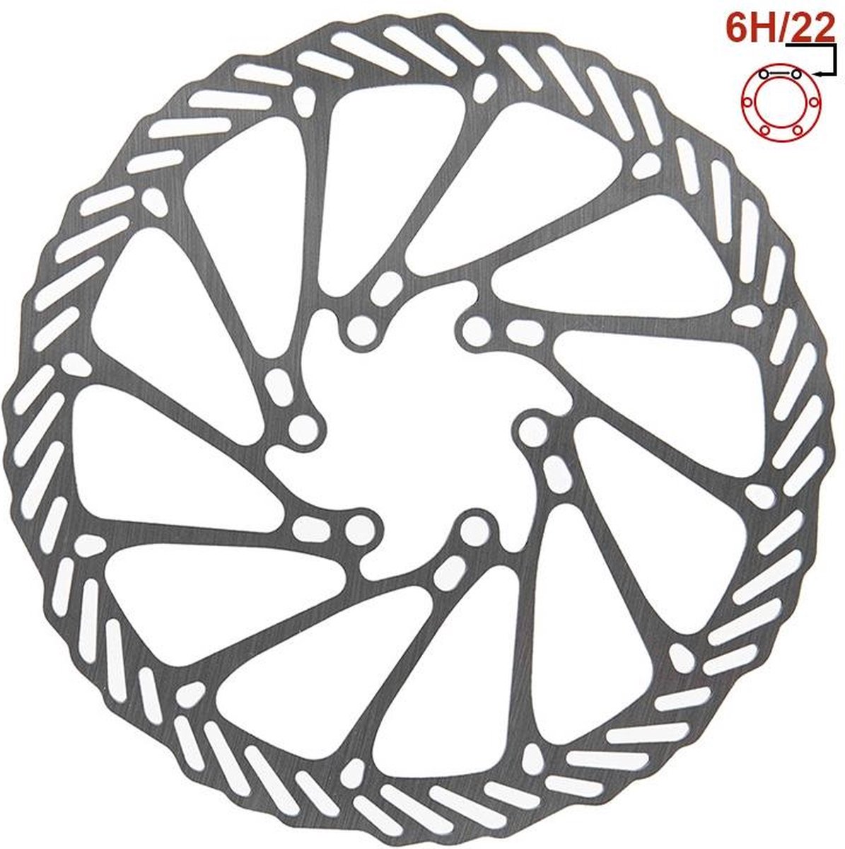 Remschijf voor Dualtron, Ninebot, smartyyro elektrische steps 160mm 6gaten Buitenspeelvoertuigaccessoire kopen online