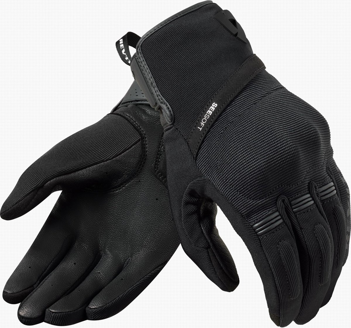 rev it gloves mosca 2 black 2xl maat 2xl handschoen