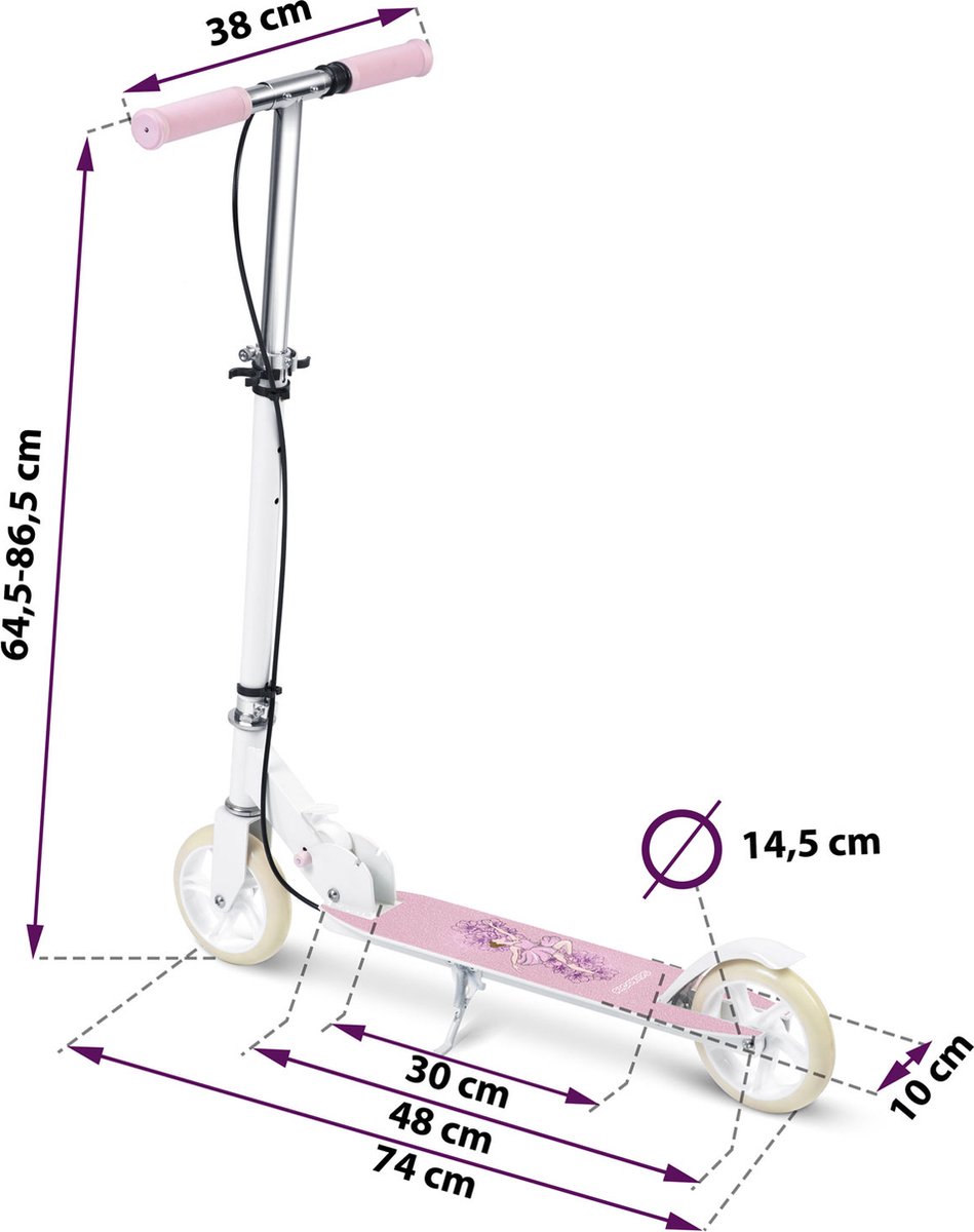 Ricokids - Kodi ballerina scooter Step kopen online