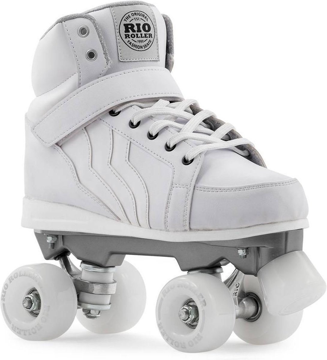 Rio Roller Rolschaatsen Kicks Quads Unisex Wit Maat 40,5 Rolschaatsen kopen online