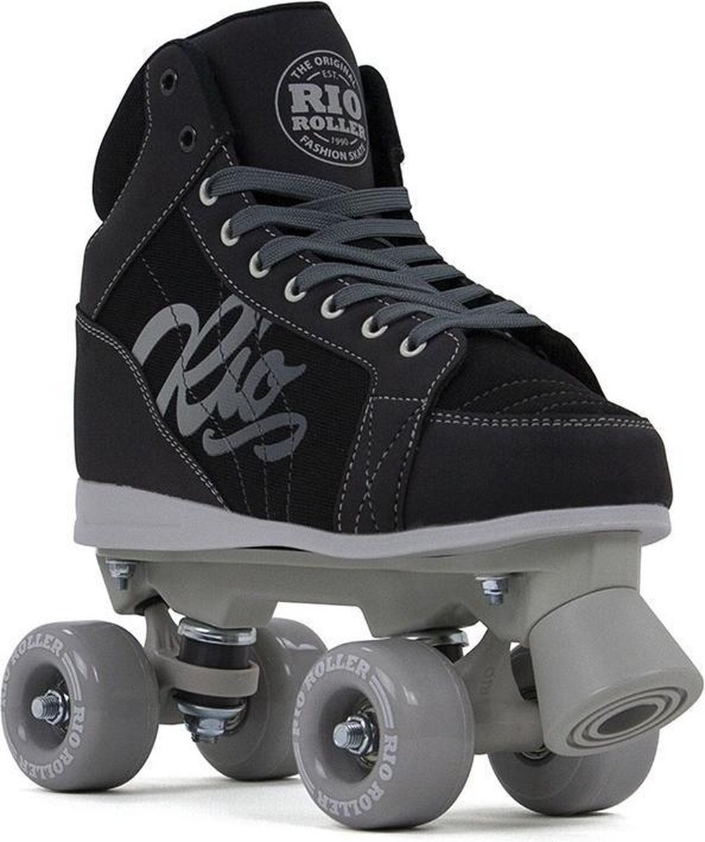 Rio Roller rolschaatsen - Lumina - zwart/grijs - maat 33 Rolschaatsen kopen online
