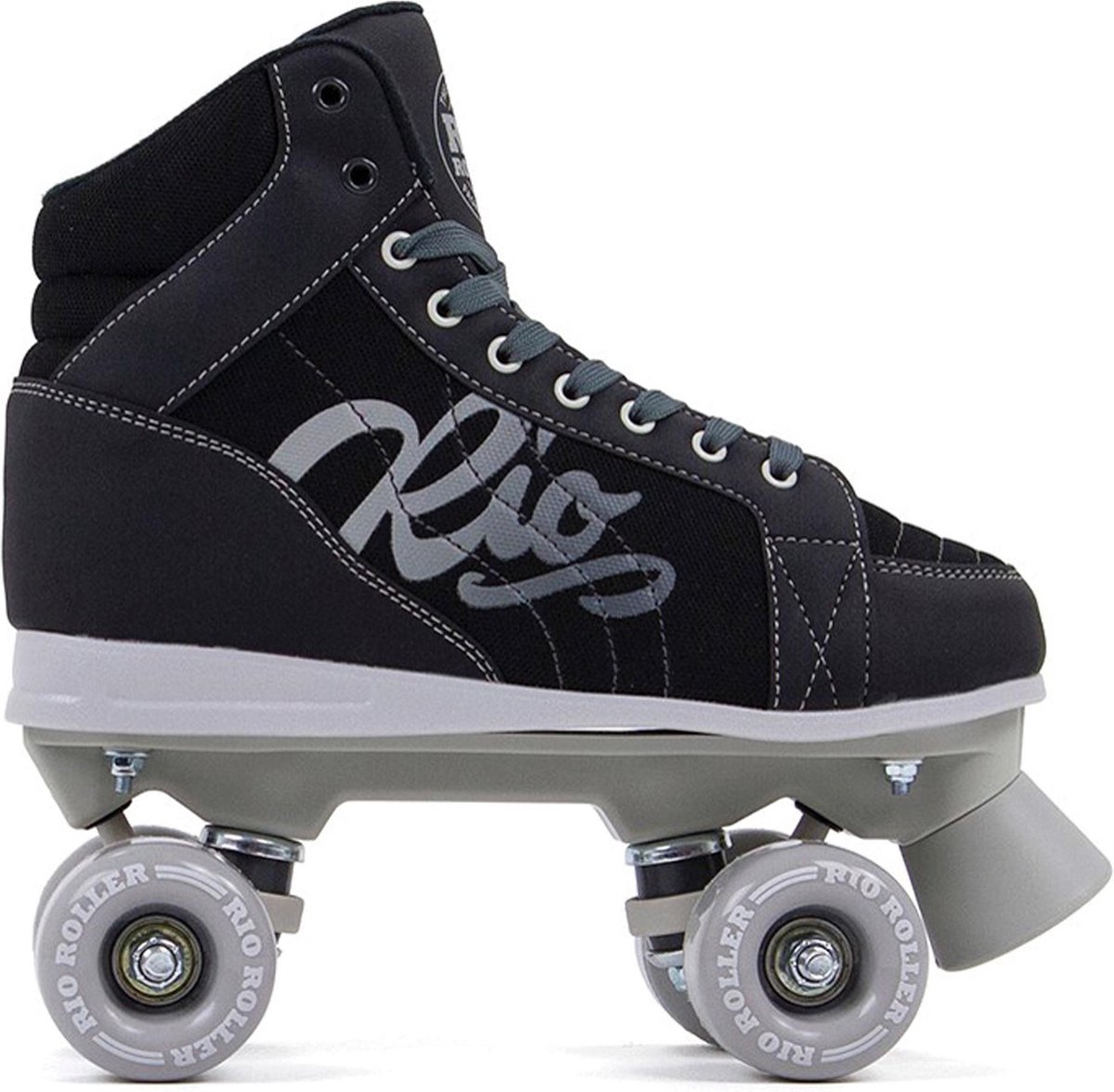 Rio Roller rolschaatsen - Lumina - zwart/grijs - maat 39.5 Rolschaatsen kopen online
