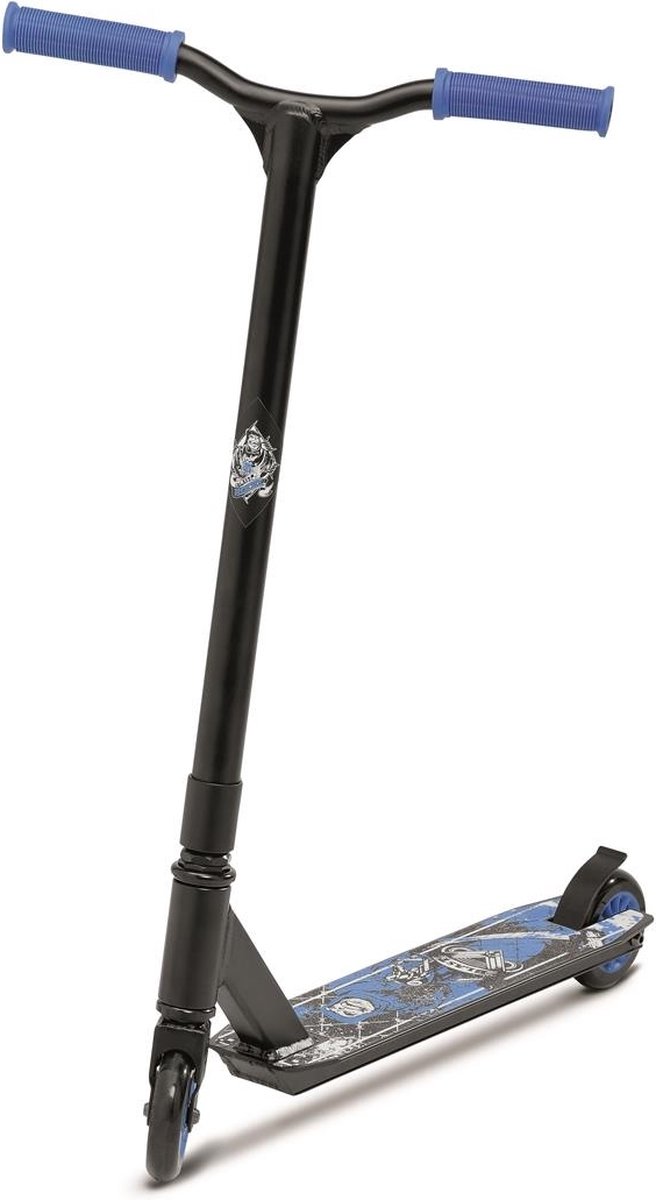Roces Blast 100mm - Stuntstep - Beginner - Zwart - Blauw Step kopen online