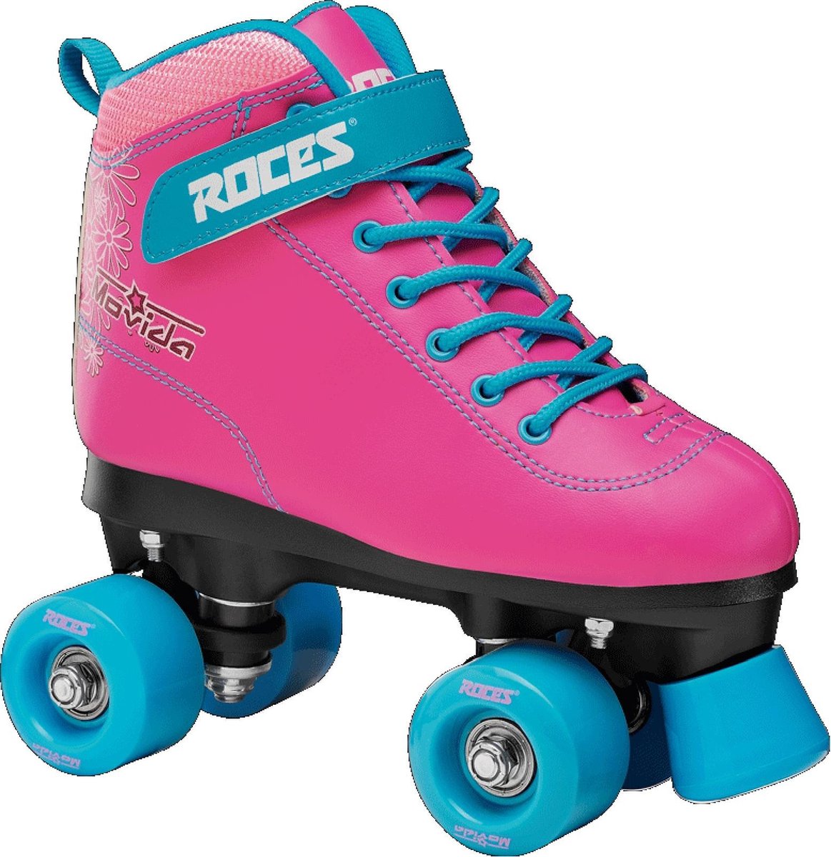 Roces Rolschaatsen - Maat 38Kinderen en volwassenen - roze - blauw - wit Rolschaatsen kopen online