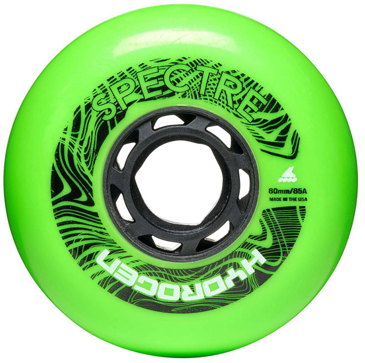 Rollerblade Hydrogen Spectre 8 Schaatswielen Groen Skateonderdeel kopen online