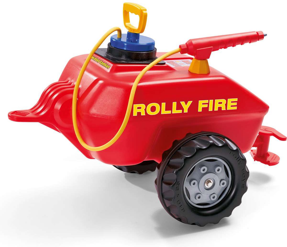 rolly toys brandweertrailer rood 122967