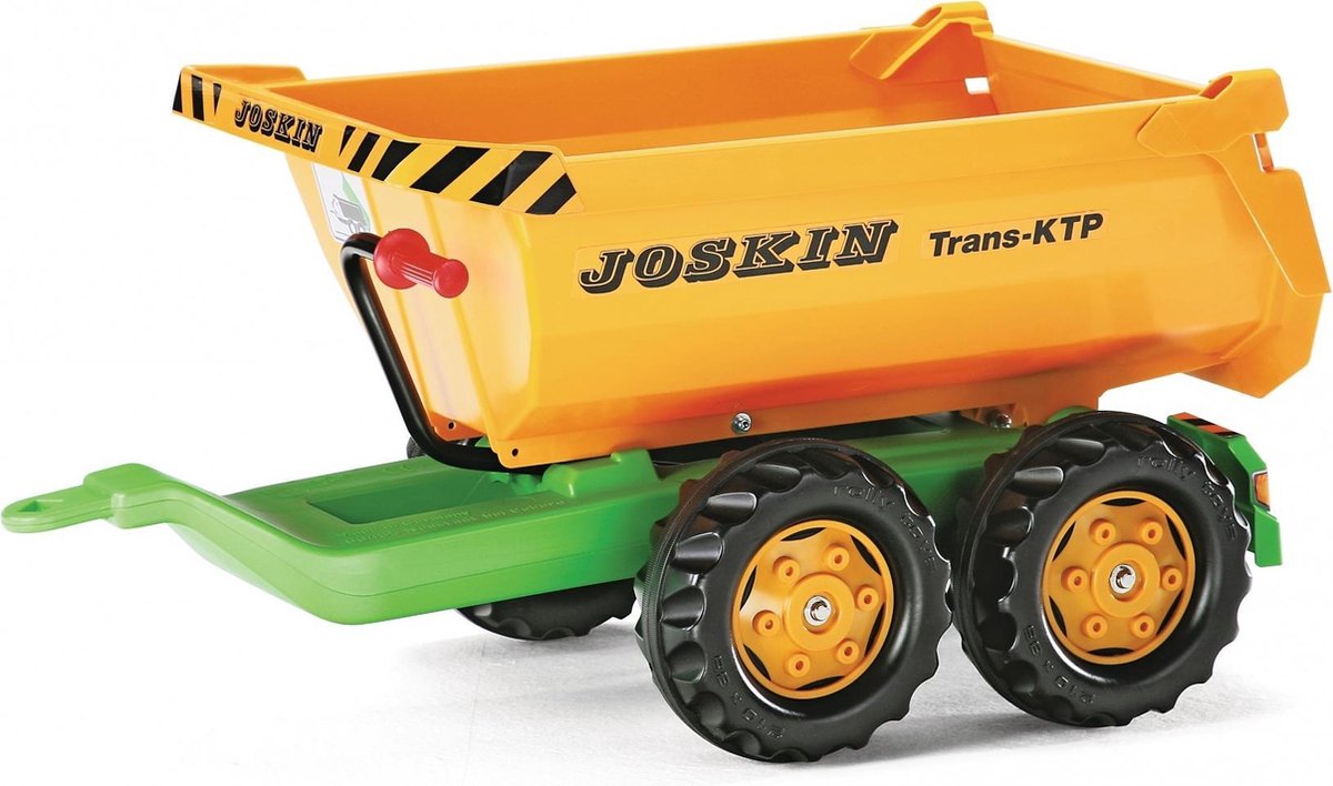 Rolly Toys Joskin Aanhanger - Halfpipe Trailer voor 3+ jaar - 89x43x44 cm Buitenspeelvoertuigaccessoire kopen online