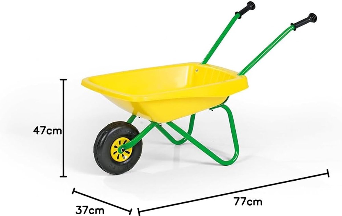 Rolly Toys Kruiwagen Geel 270873 Speelgoedkruiwagen kopen online
