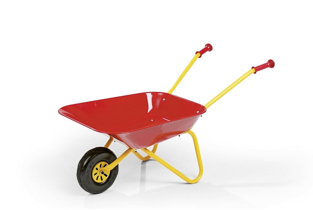Rolly Toys Metalen Kruiwagen - Rood Speelgoedkruiwagen kopen online
