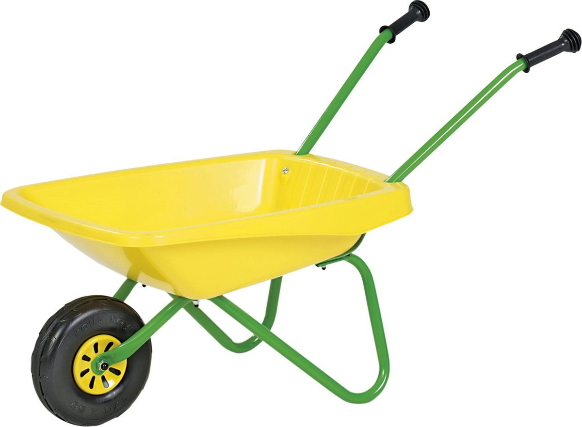Rolly Toys Metalen/Kunststof Kruiwagen - Geel Speelgoedkruiwagen kopen online